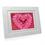 GiiNii 7" Digital Photo Frame - White with 2 Snap-On Frames